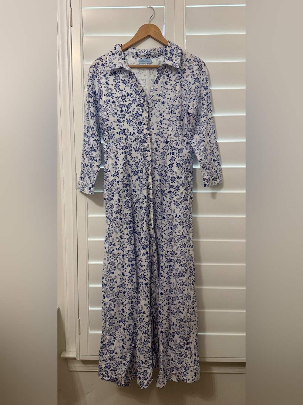 Julia Amory floral shirtdress